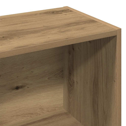 vidaXL Book Cabinet Artisan Oak 98x29x97.5 cm Engineered Wood