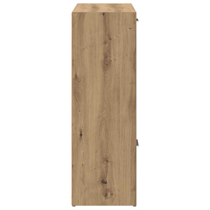vidaXL Bookshelf Artisan Oak 60.5x30x90 cm Engineered Wood