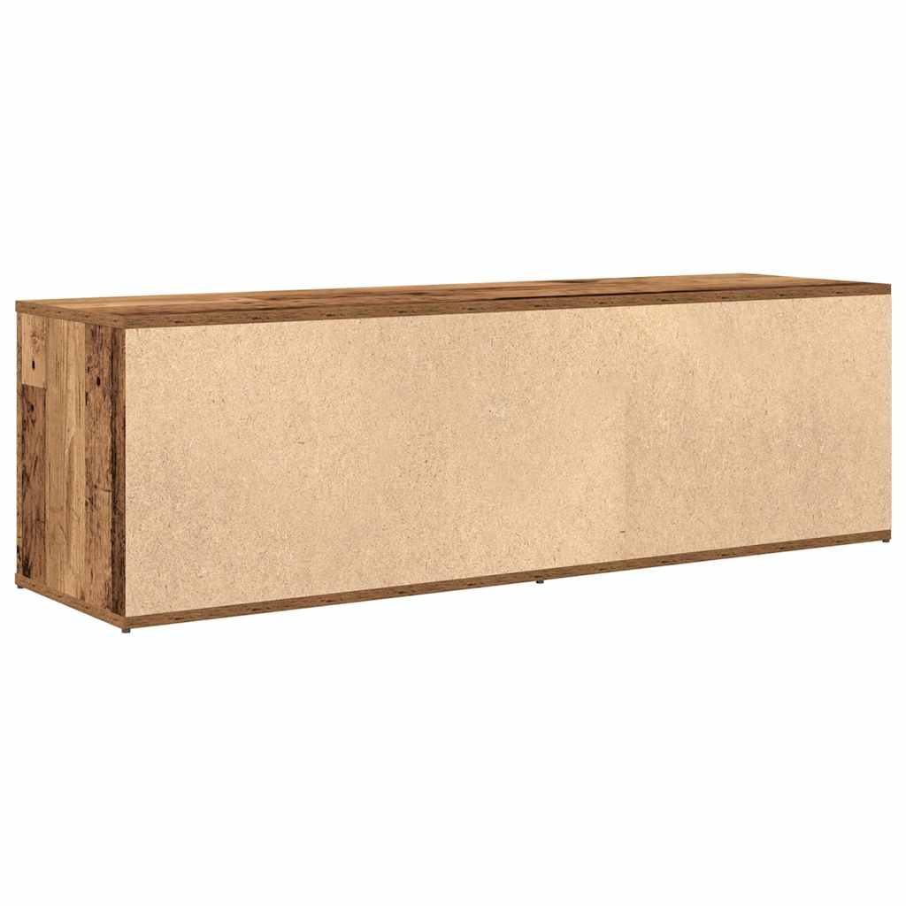 vidaXL TV Cabinet Old Wood 120x34x37 cm Engineered Wood