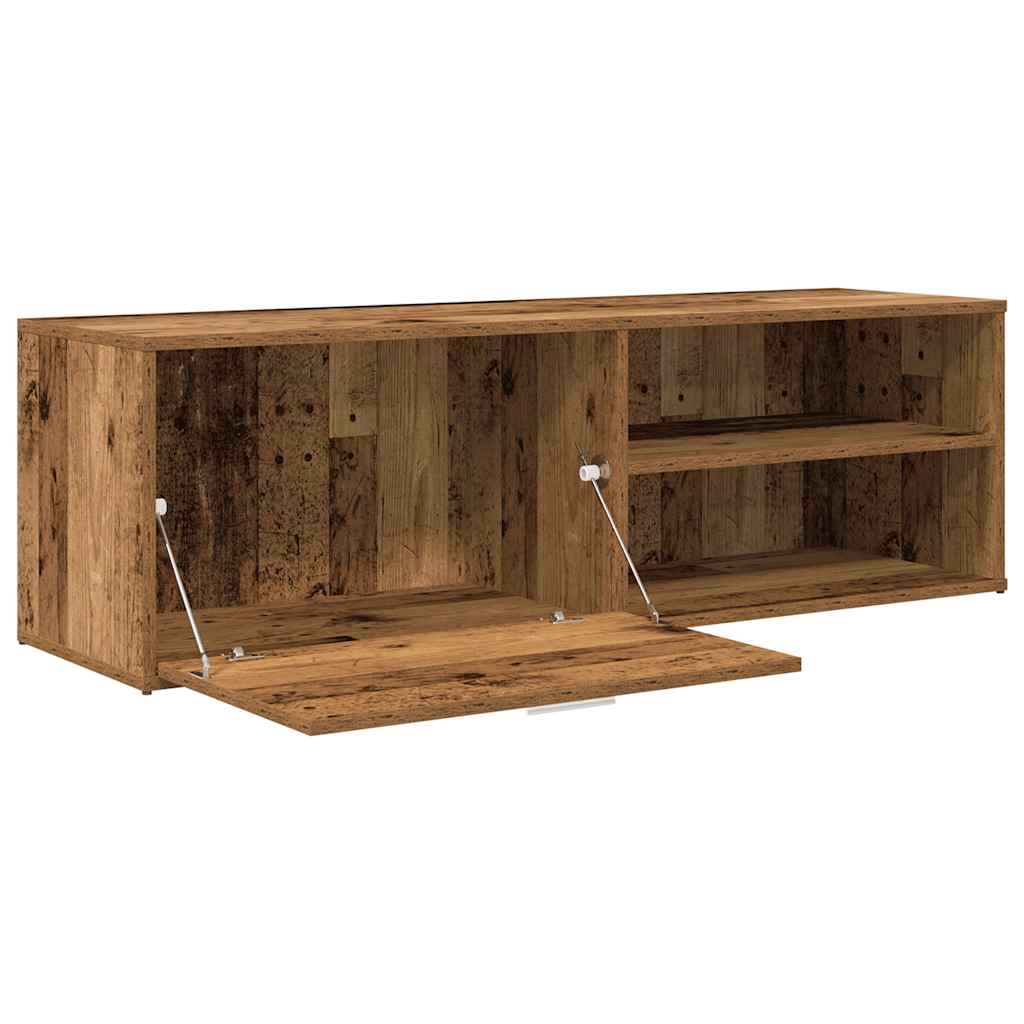vidaXL TV Cabinet Old Wood 120x34x37 cm Engineered Wood