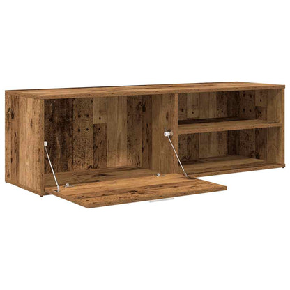vidaXL TV Cabinet Old Wood 120x34x37 cm Engineered Wood