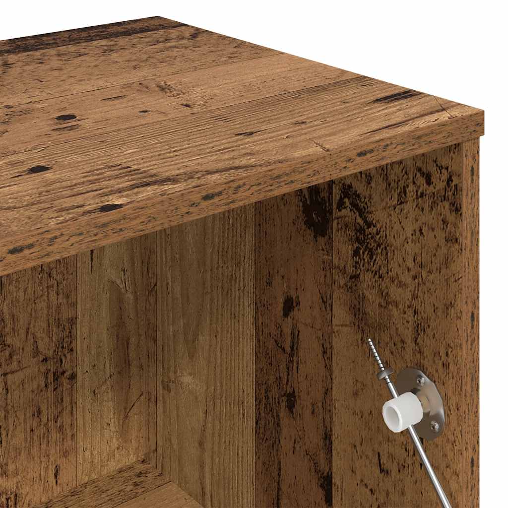 vidaXL TV Cabinet Old Wood 120x34x37 cm Engineered Wood
