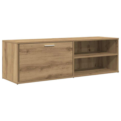 vidaXL TV Cabinet Artisan Oak 120x34x37 cm Engineered Wood