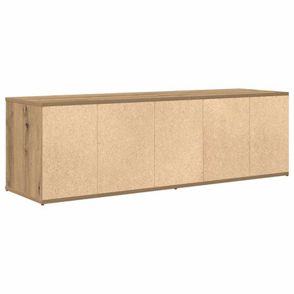 vidaXL TV Cabinet Artisan Oak 120x34x37 cm Engineered Wood