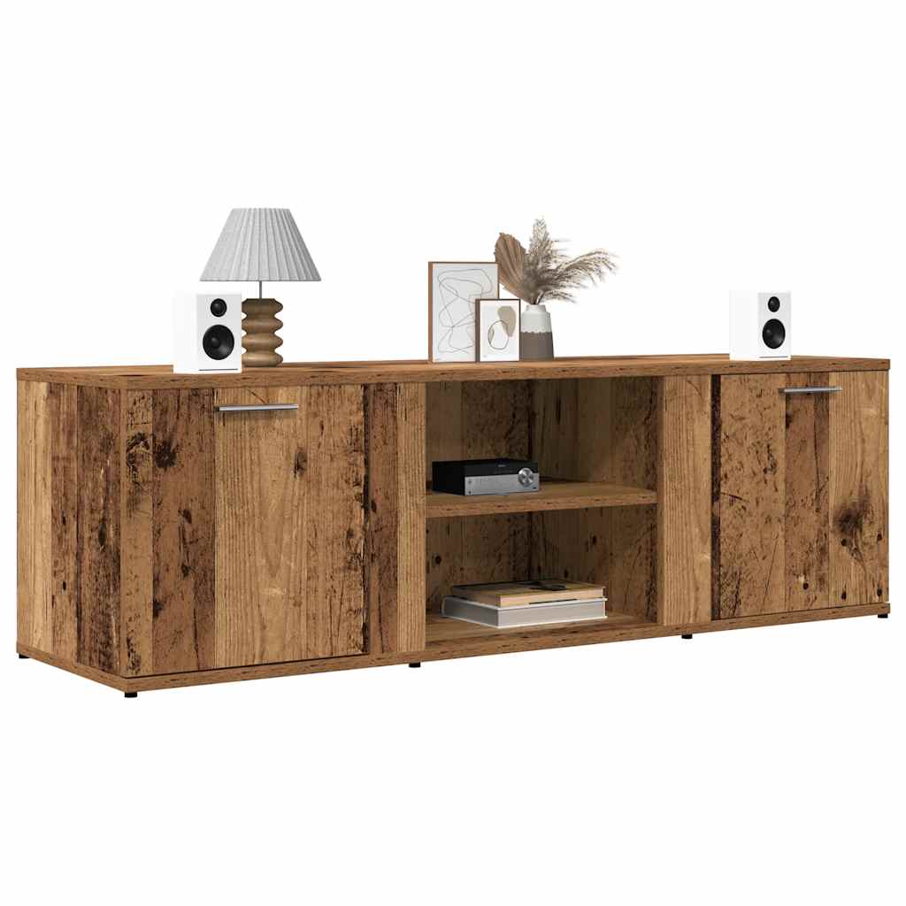 vidaXL TV Cabinet Old Wood 120x34x37 cm Engineered Wood