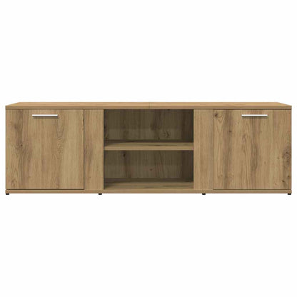 vidaXL TV Cabinet Artisan Oak 120x34x37 cm Engineered Wood