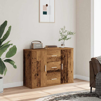 vidaXL Sideboard Old Wood 90x29,5x65 cm Engineered Wood