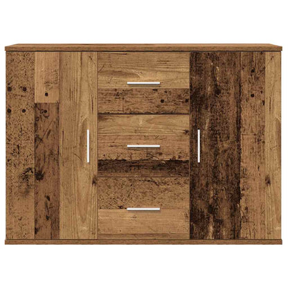 vidaXL Sideboard Old Wood 90x29,5x65 cm Engineered Wood