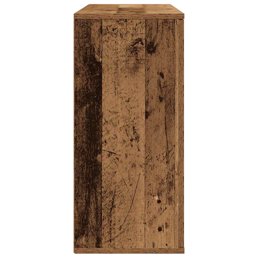 vidaXL Sideboard Old Wood 90x29,5x65 cm Engineered Wood