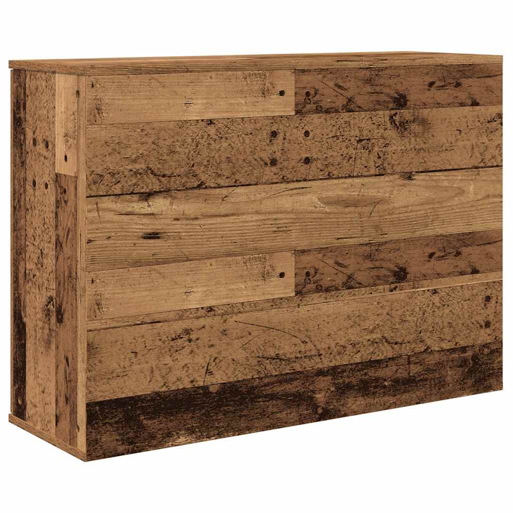 vidaXL Sideboard Old Wood 90x29,5x65 cm Engineered Wood