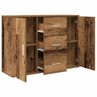 vidaXL Sideboard Old Wood 90x29,5x65 cm Engineered Wood