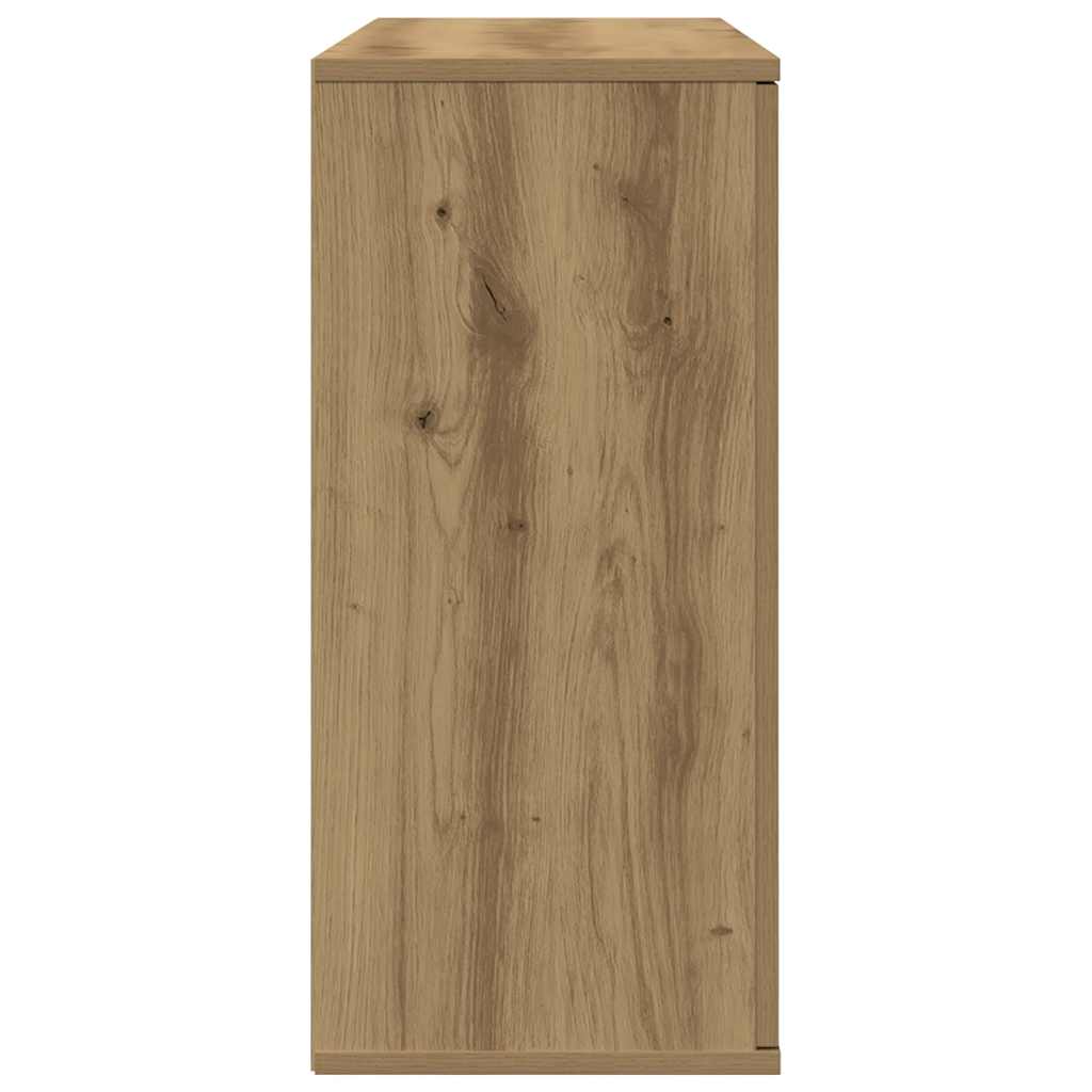 vidaXL Sideboard Artisan Oak 90x29.5x65 cm Engineered Wood