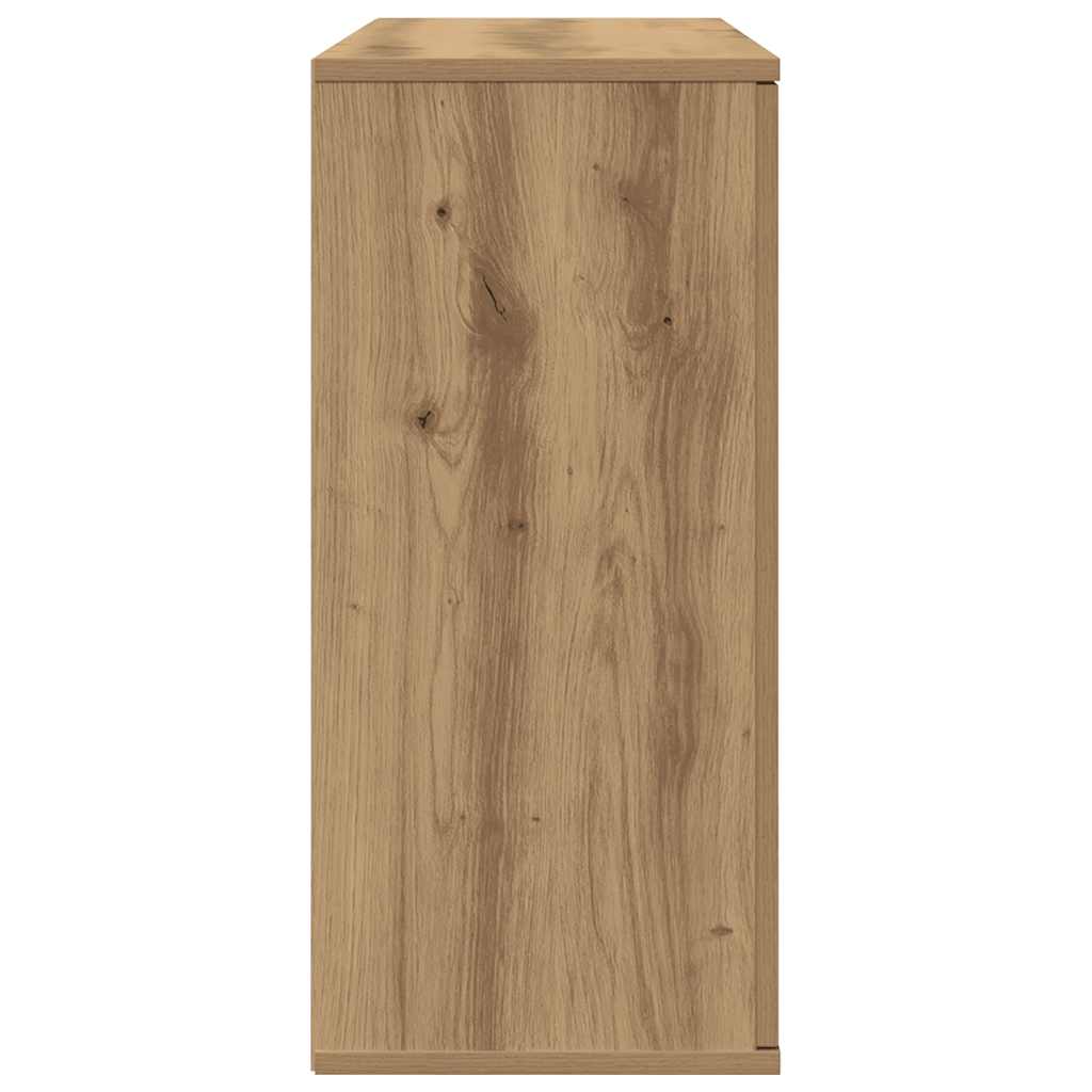 vidaXL Sideboard Artisan Oak 90x29.5x65 cm Engineered Wood