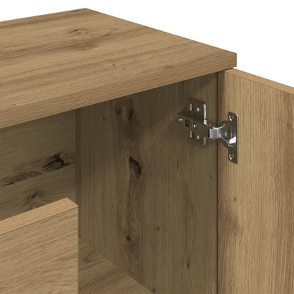 vidaXL Sideboard Artisan Oak 90x29.5x65 cm Engineered Wood
