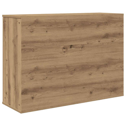 vidaXL Sideboard Artisan Oak 90x29.5x65 cm Engineered Wood