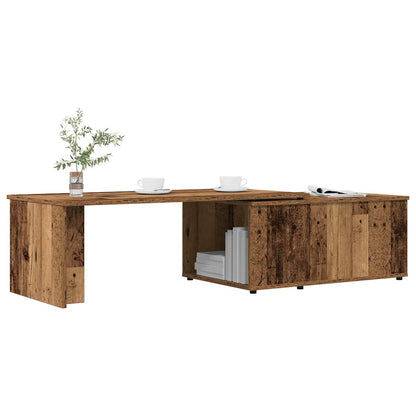 vidaXL Coffee Table Old Wood 150x50x35 cm Engineered Wood