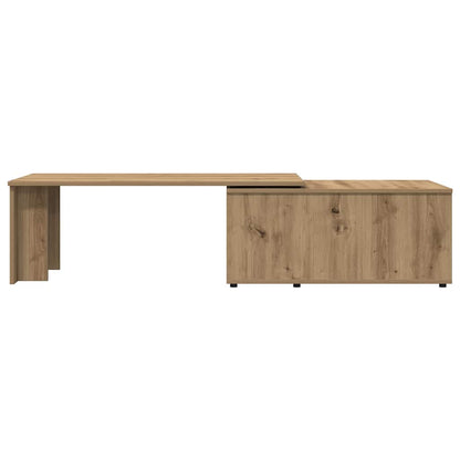 vidaXL Coffee Table Artisan Oak 150x50x35 cm Engineered Wood