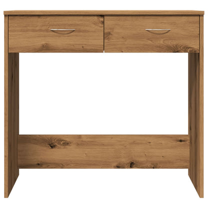 vidaXL Desk Artisian Oak 80x40x75 cm Engineered Wood