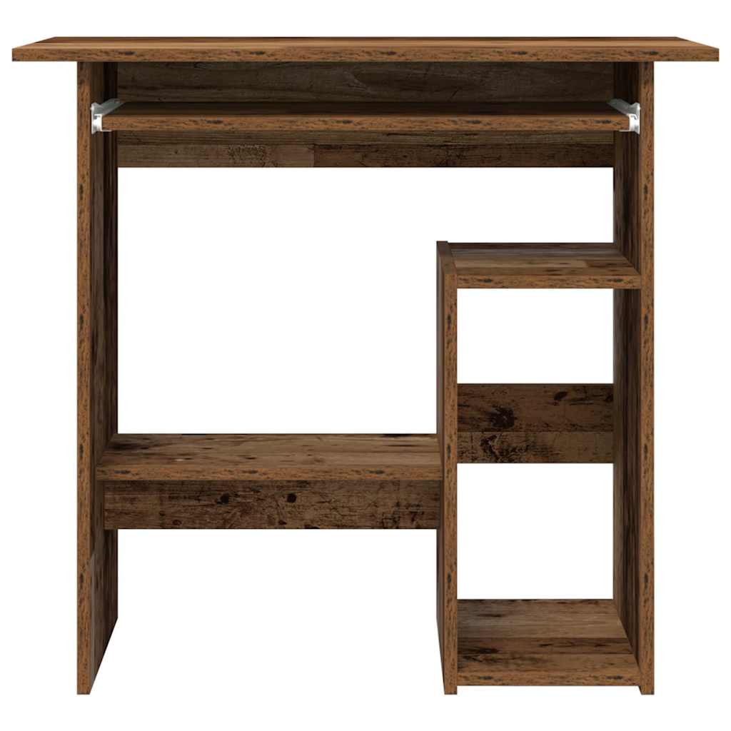 vidaXL Desk Old Wood 80x45x74 cm Engineered Wood