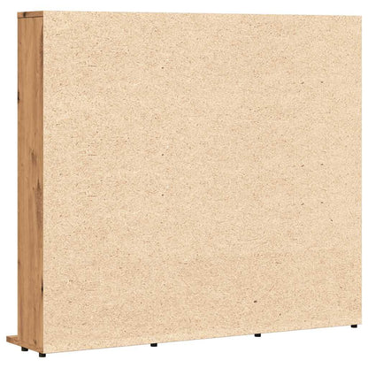 vidaXL CD Cabinet Artisan Oak 100x23x89.5 cm Engineered Wood