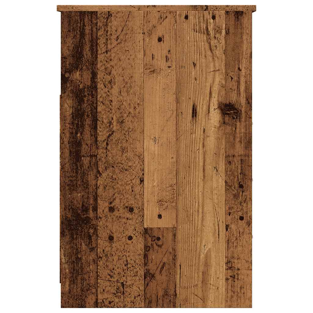 vidaXL Drawer Cabinet Old Wood 40x50x76 cm Engineered Wood