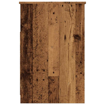 vidaXL Drawer Cabinet Old Wood 40x50x76 cm Engineered Wood