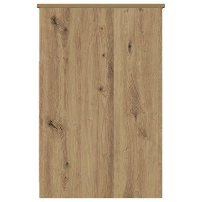 vidaXL Drawer Cabinet Artisan Oak 40x50x76 cm Engineered Wood