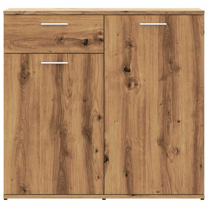 vidaXL Sideboard Artisan Oak 80x36x75 cm Engineered Wood