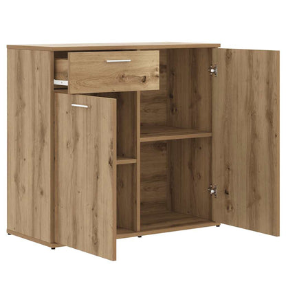 vidaXL Sideboard Artisan Oak 80x36x75 cm Engineered Wood