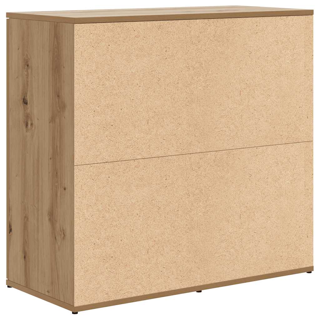 vidaXL Sideboard Artisan Oak 80x36x75 cm Engineered Wood