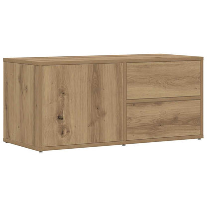 vidaXL TV Cabinet Artisan Oak 80x34x35,5 cm Engineered Wood
