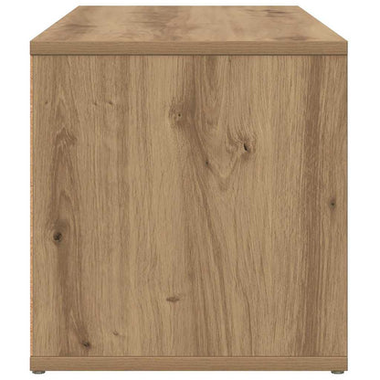 vidaXL TV Cabinet Artisan Oak 80x34x35,5 cm Engineered Wood