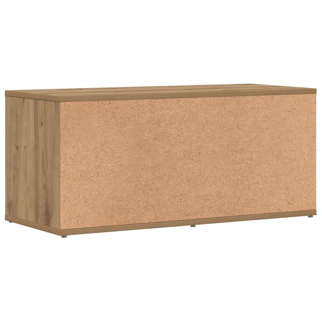 vidaXL TV Cabinet Artisan Oak 80x34x35.5 cm Engineered Wood