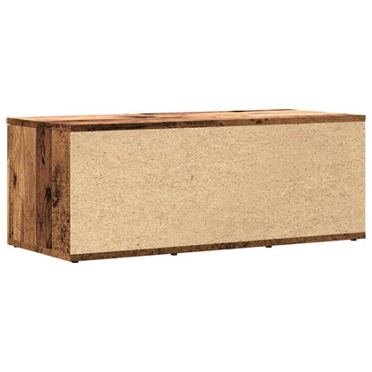 vidaXL TV Cabinet Old Wood 80x34x30 cm Engineered Wood
