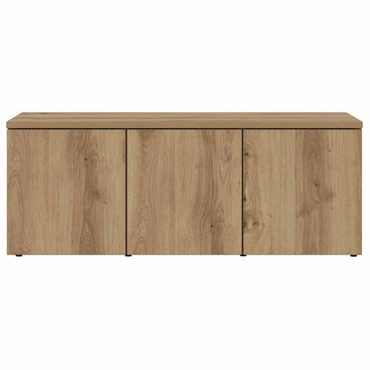 vidaXL TV Cabinet Artisan Oak 80x34x30 cm Engineered Wood
