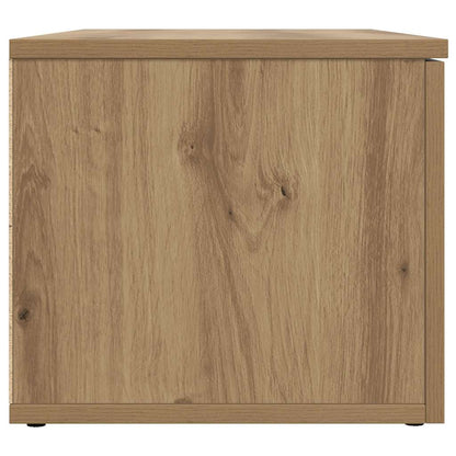 vidaXL TV Cabinet Artisan Oak 80x34x30 cm Engineered Wood