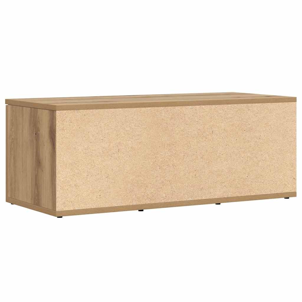 vidaXL TV Cabinet Artisan Oak 80x34x30 cm Engineered Wood