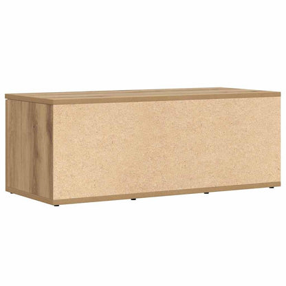 vidaXL TV Cabinet Artisan Oak 80x34x30 cm Engineered Wood