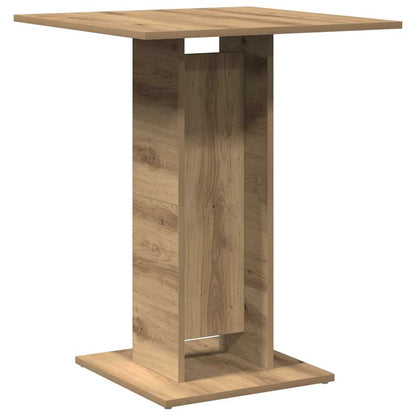vidaXL Bistro Table Artisan Oak 60x60x75 cm Engineered Wood