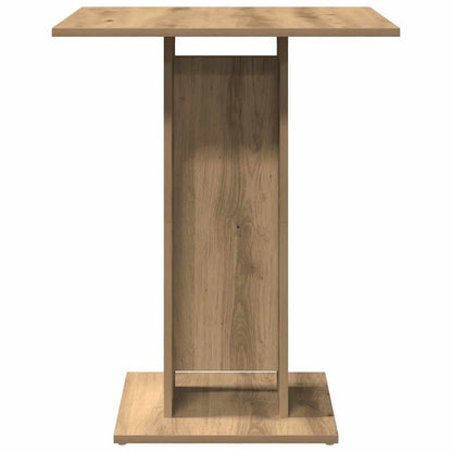 vidaXL Bistro Table Artisan Oak 60x60x75 cm Engineered Wood