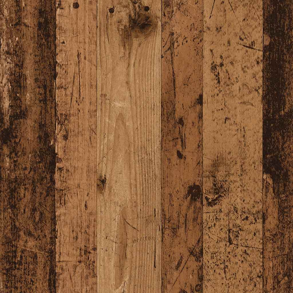 vidaXL Side Table Old Wood 70x35x60.5 cm Engineered Wood