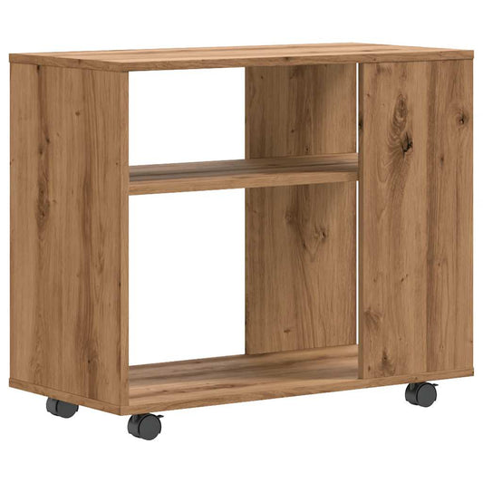 vidaXL Side Table Artisan Oak 70x35x60.5 cm Engineered Wood