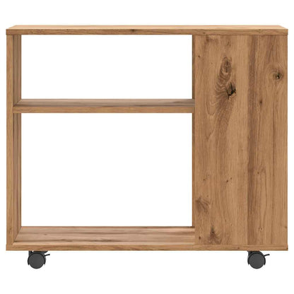 vidaXL Side Table Artisan Oak 70x35x60.5 cm Engineered Wood