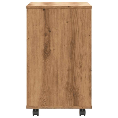 vidaXL Side Table Artisan Oak 70x35x60.5 cm Engineered Wood