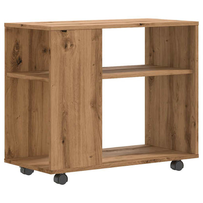 vidaXL Side Table Artisan Oak 70x35x60.5 cm Engineered Wood