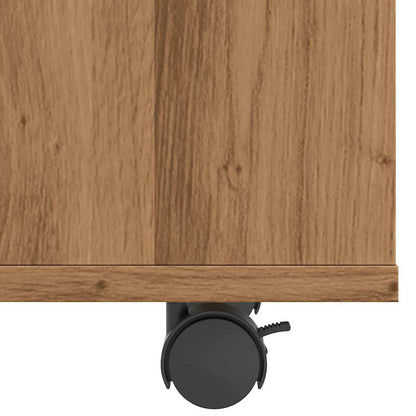 vidaXL Side Table Artisan Oak 70x35x60.5 cm Engineered Wood