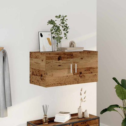 vidaXL Wall Cabinet Old Wood 80x39x40 cm Engineered Wood