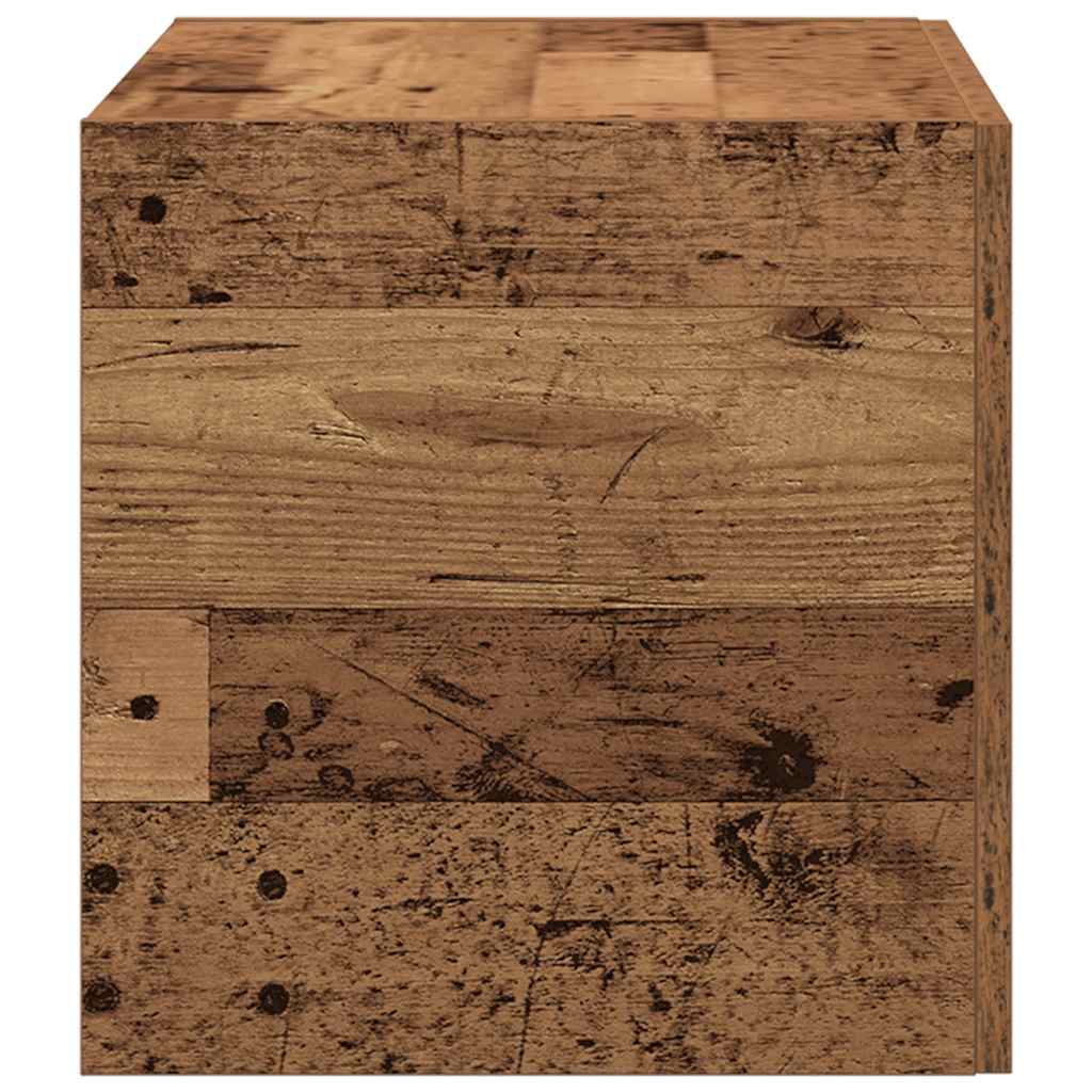 vidaXL Wall Cabinet Old Wood 80x39x40 cm Engineered Wood