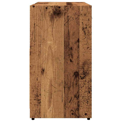 vidaXL Bathroom Sink Cabinet Old Wood 60x33x60 cm Engineered Wood
