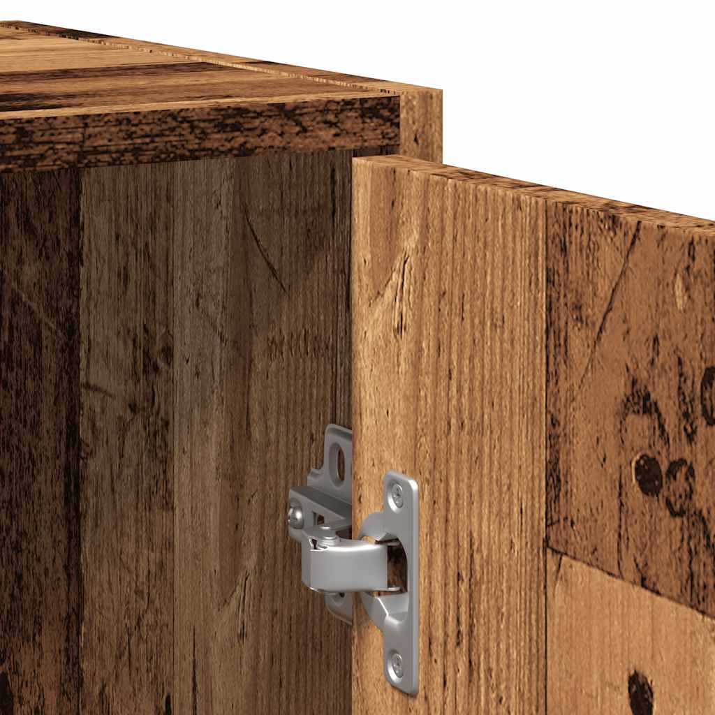 vidaXL Bathroom Sink Cabinet Old Wood 60x33x60 cm Engineered Wood